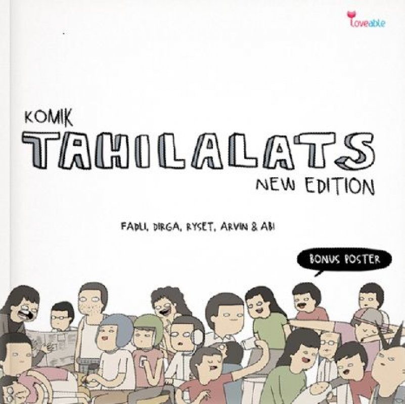 Cover Buku Komik Tahilalats New Edition