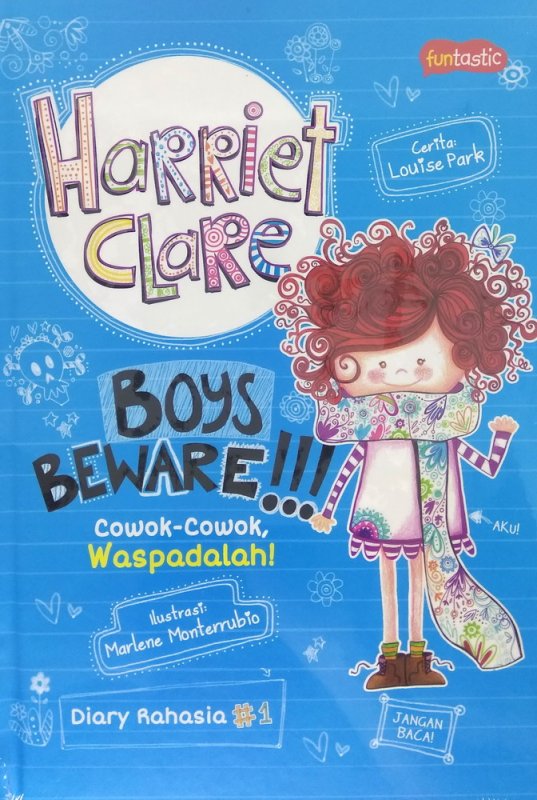 Cover Buku Harriet Clare : Cowok-Cowok Waspadalah!