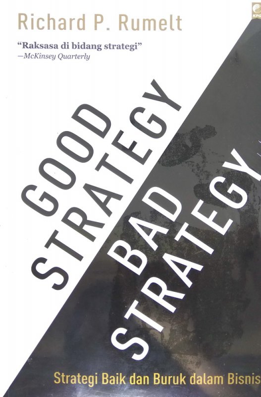 Cover Buku Good Strategy Bad Strategy - New