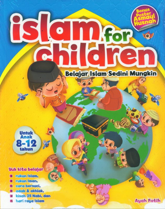 Cover Buku Islam For Children - Belajar Islam Sedini Mungkin