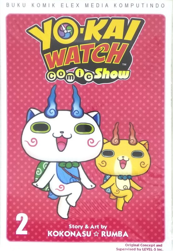 Cover Buku Yo-kai Watch Comic Show 2