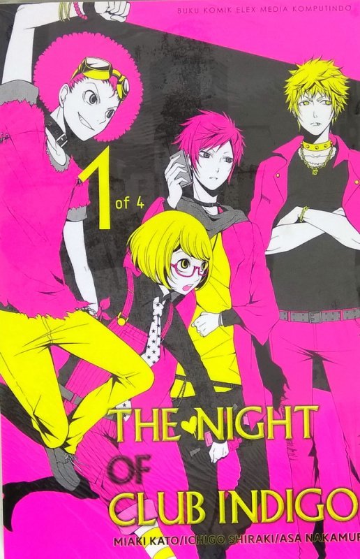 Cover Buku The Night of Club Indigo 1