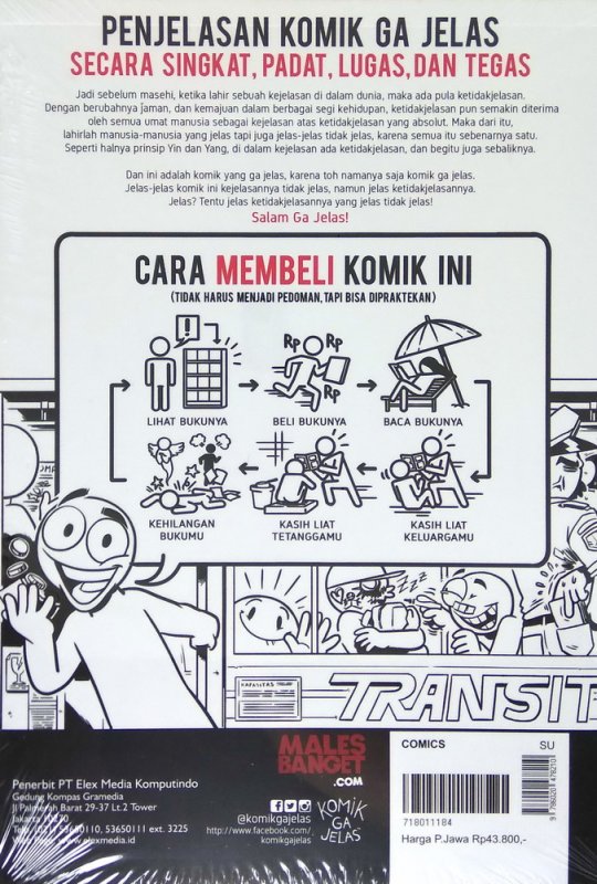Cover Belakang Buku Komik Ga Jelas 1