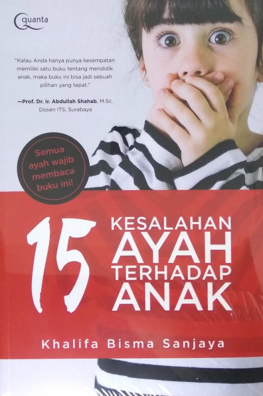 Cover Buku 15 Kesalahan Ayah terhadap Anak