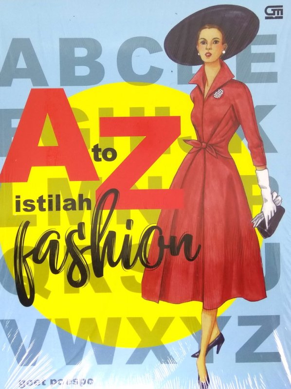 Cover Buku A to Z Istilah Fashion (cover baru 2018)
