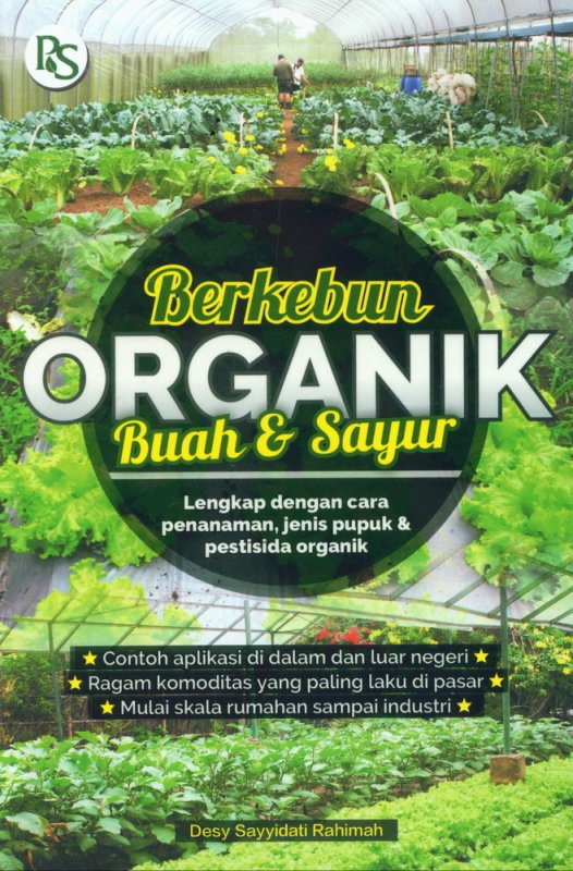 Cover Buku Berkebun Organik Buah & Sayur