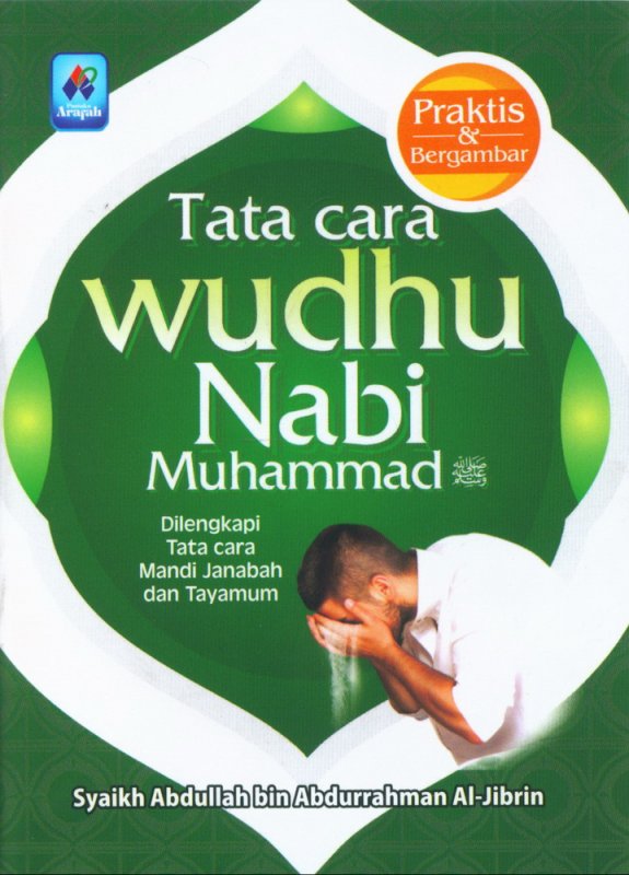 Cover Buku Tata Cara Wudhu Nabi Muhammad (buku saku)