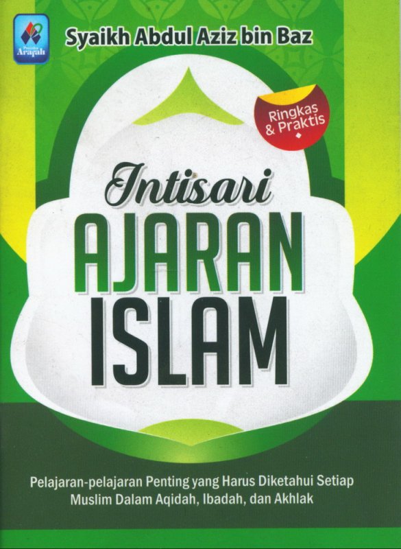 Cover Buku Intisari Ajaran Islam (buku saku)