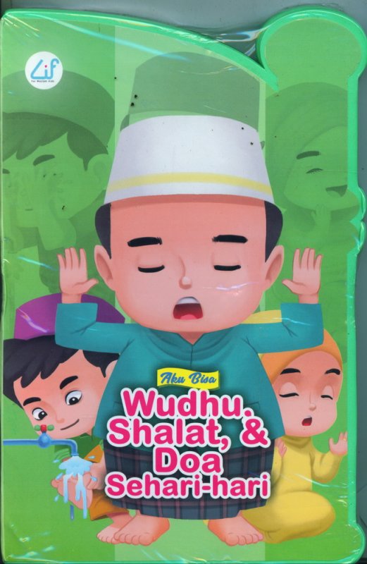 Cover Buku Aku Bisa Wudhu, Shalat, & Doa Sehari-hari