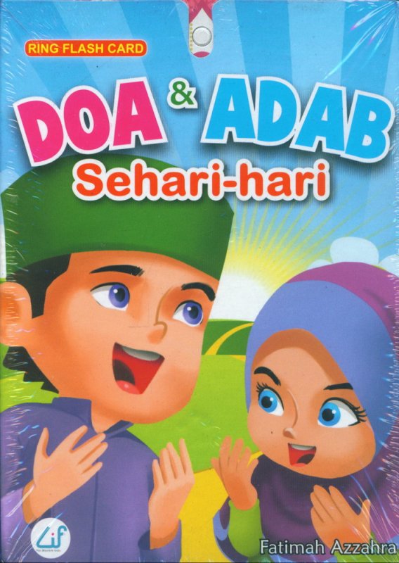 Cover Buku Doa & Adab Sehari-hari (Ring Flash Card)