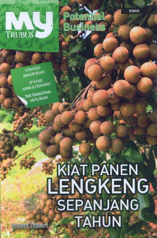 Cover Buku Kiat Panen Lengkeng Sepanjang Tahun