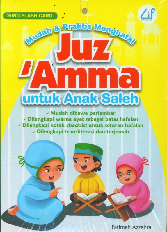 Cover Buku Juz Amma Untuk Anak Saleh (Ring Flash Card)