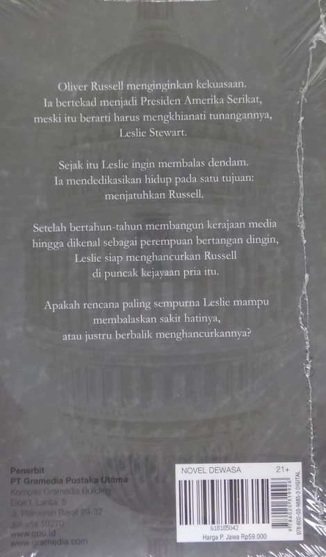 Cover Belakang Buku The Best Laid Plans - Rencana Paling Sempurna (cover 2018)