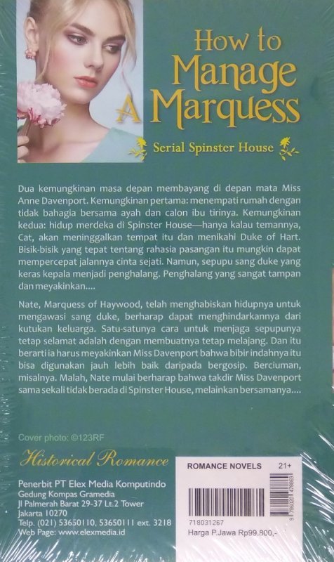 Cover Belakang Buku HR: How to Manage A Marquess