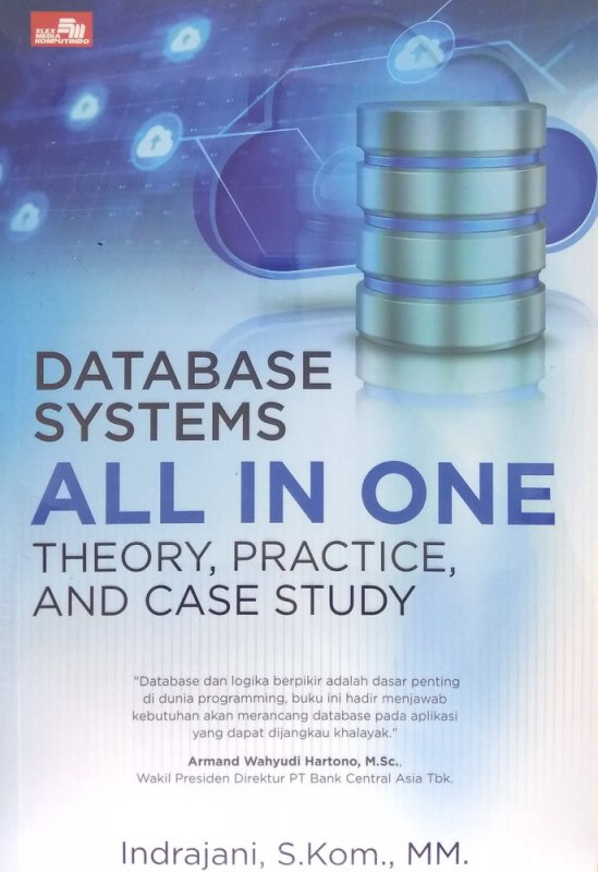 Cover Buku Database Systems All in One Theory, Practice, and Case Study