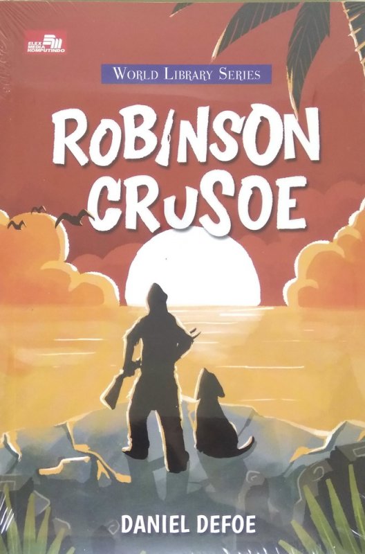 Cover Buku Robinson Crusoe (Cover Baru 2018)