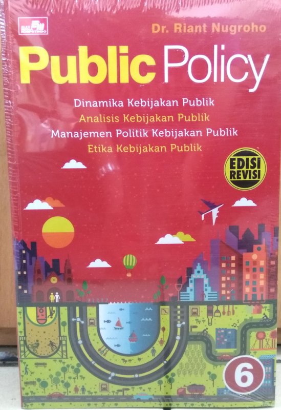 Cover Buku Public Policy 6 Edisi Revisi 
