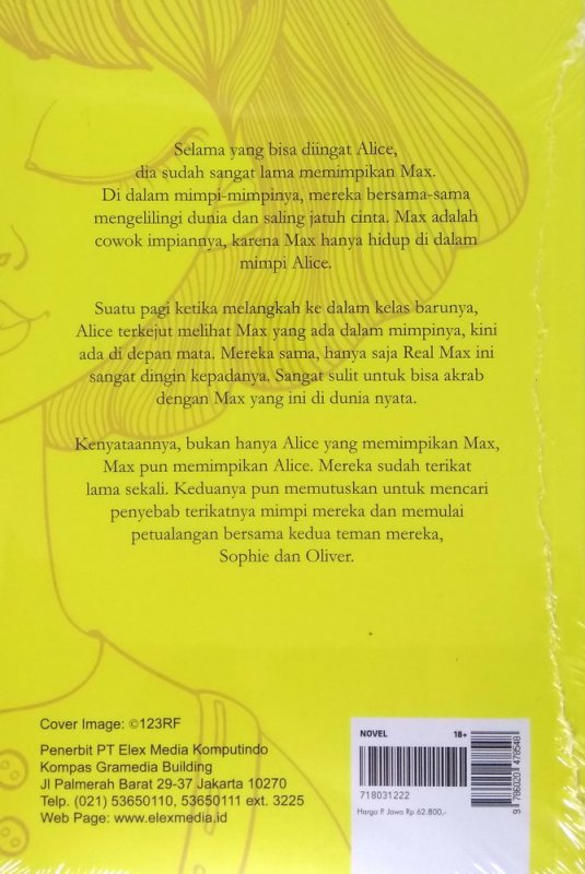 Cover Belakang Buku Dreamology