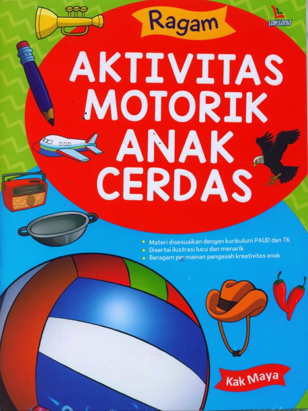 Cover Buku Ragam Aktivitas Motorik Anak Cerdas