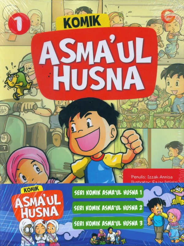 Cover Buku Komik Asmaul Husna #1
