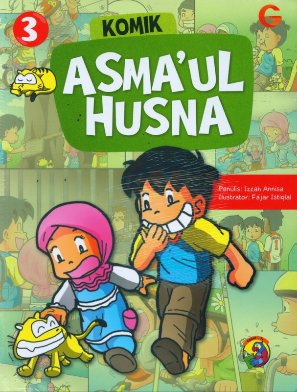Cover Buku Komik Asmaul Husna #3
