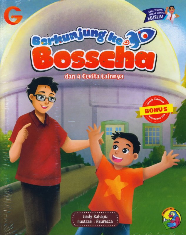 Cover Buku Berkunjung ke Bosscha dan 4 Cerita Lainnya