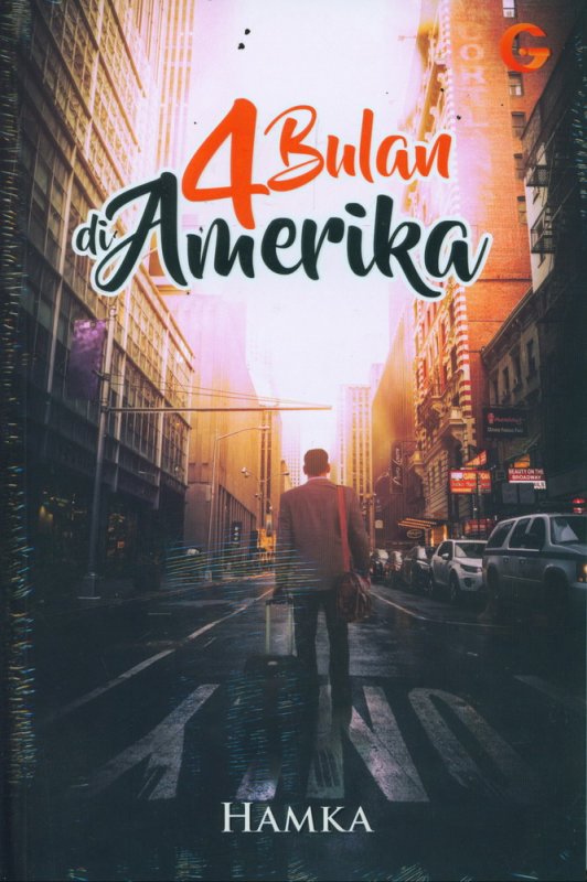 Cover Buku 4 Bulan di Amerika