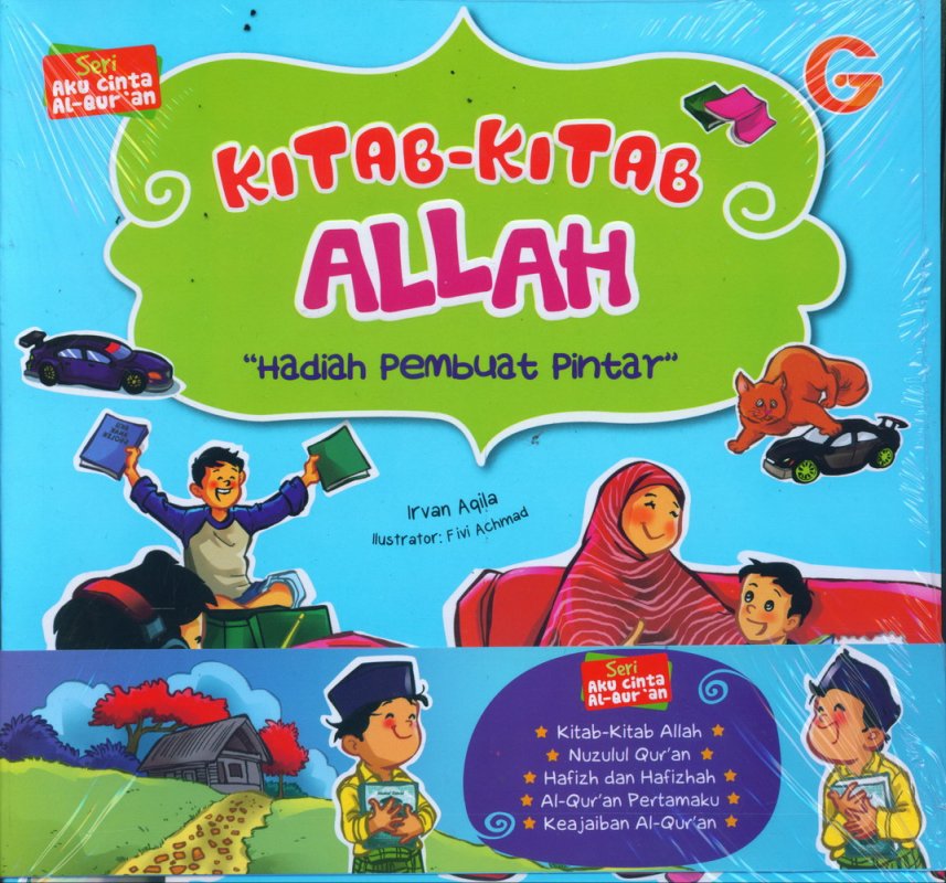 Cover Buku 1 Set Seri Aku Cinta Al-Quran