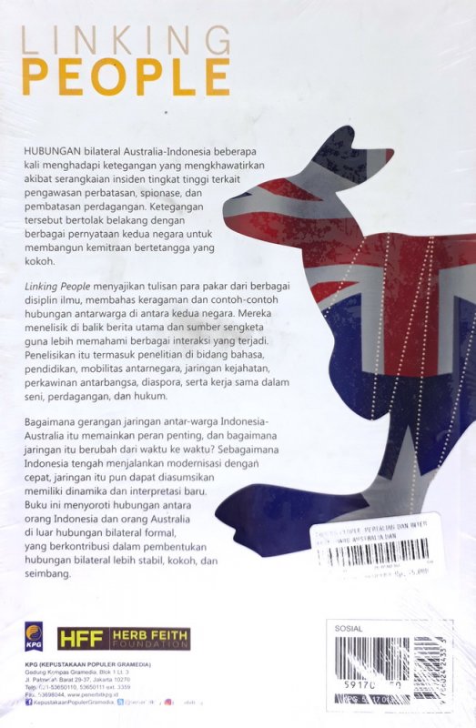Cover Belakang Buku Linking People: Pertalian dan Interaksi Orang Australia dan Orang Indonesia