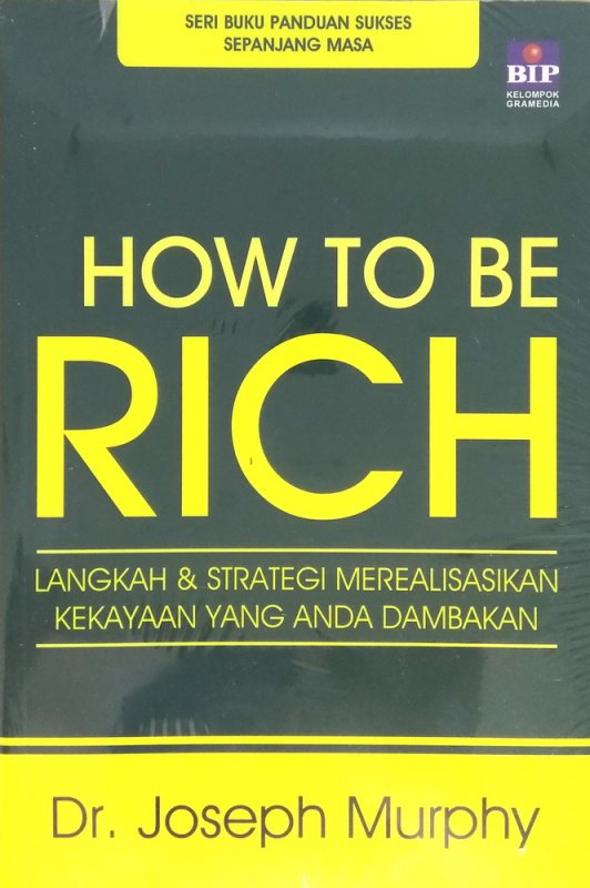 Cover Buku How to Be Rich