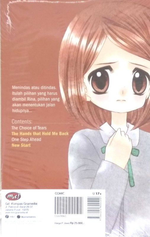 Cover Belakang Buku Ijime : The Choice of Tears
