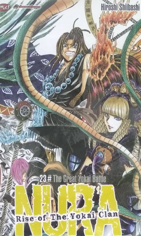 Cover Buku Nura Rise of The Yokai Clan 23