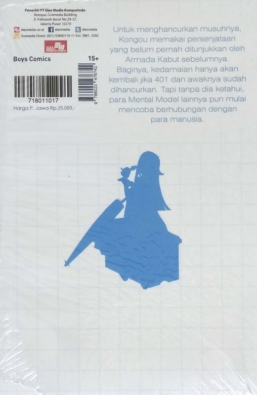 Cover Belakang Buku Arpeggio of Blue Steel 10