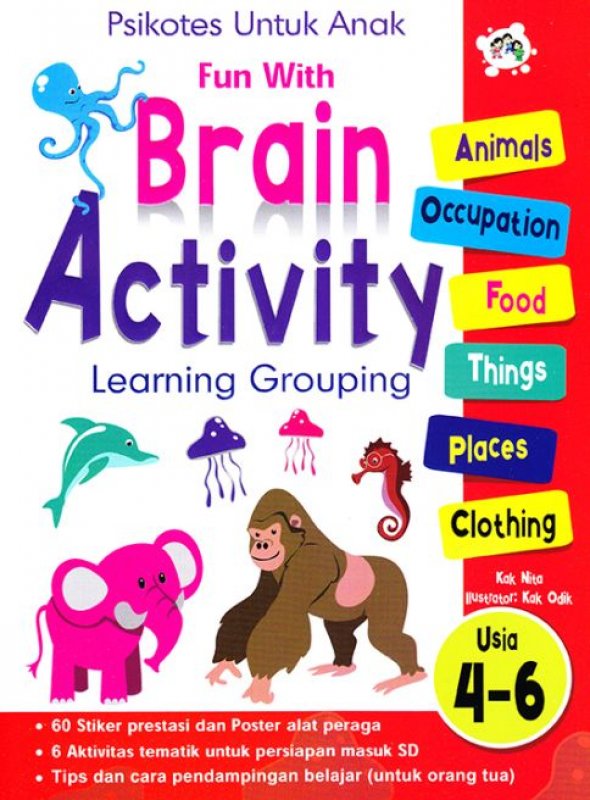 Cover Buku Fun With Brain Activity Learning Grouping