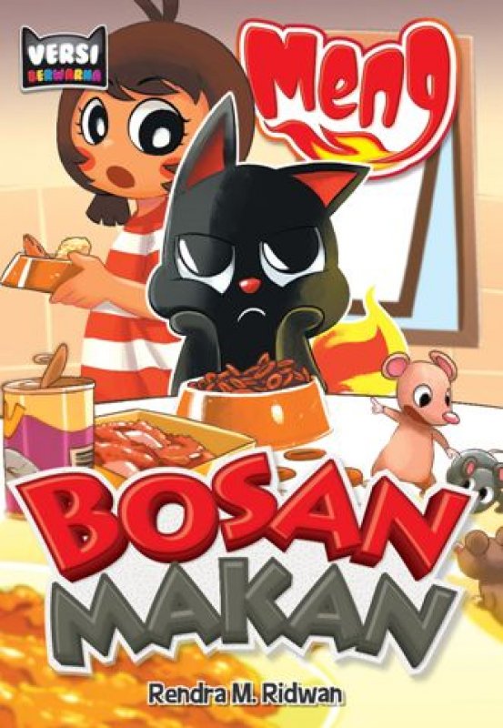 Cover Buku Komik Meng Edisi Warna: Bosan Makan