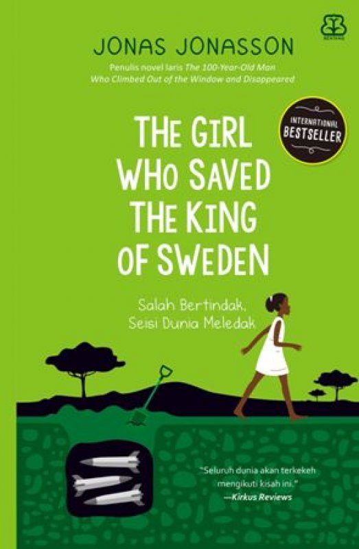 Cover Buku The Girl who Saved the King of Sweden (Cover Baru)
