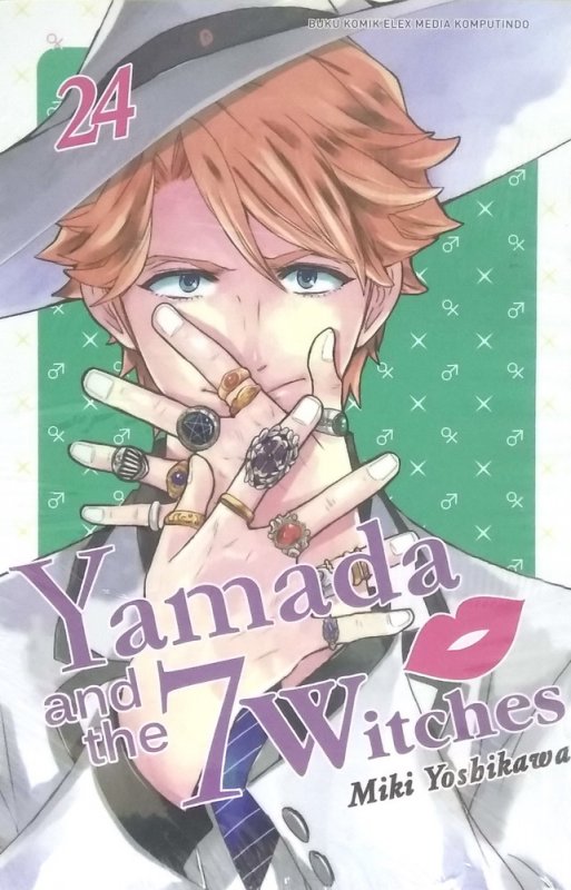 Cover Buku Yamada and the 7 Witches Vol. 24