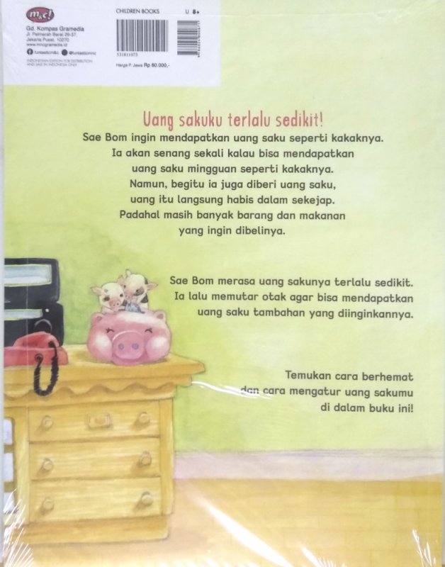 Cover Belakang Buku Kenapa uang sakuku selalu kurang? (Seri Utak-Atik Memecahkan Masalah)