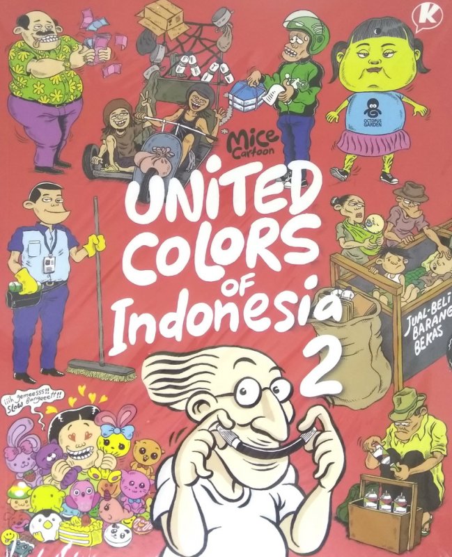 Cover Buku Mice Cartoon : United Colors of Indonesia vol. 2