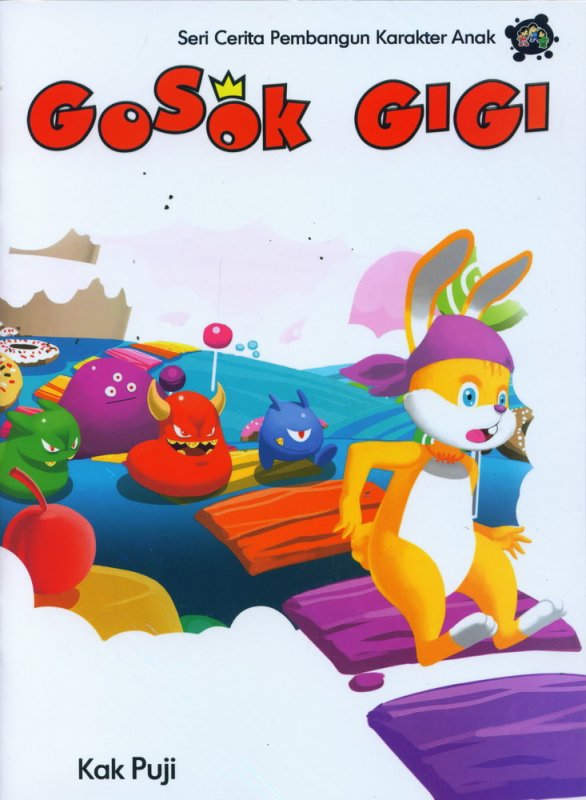 Cover Buku Seri Cerita Pembangun Karakter Anak - Gosok Gigi