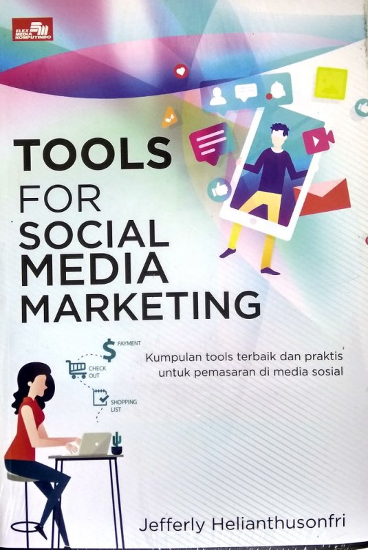 Cover Buku Tools for Social Media Marketing