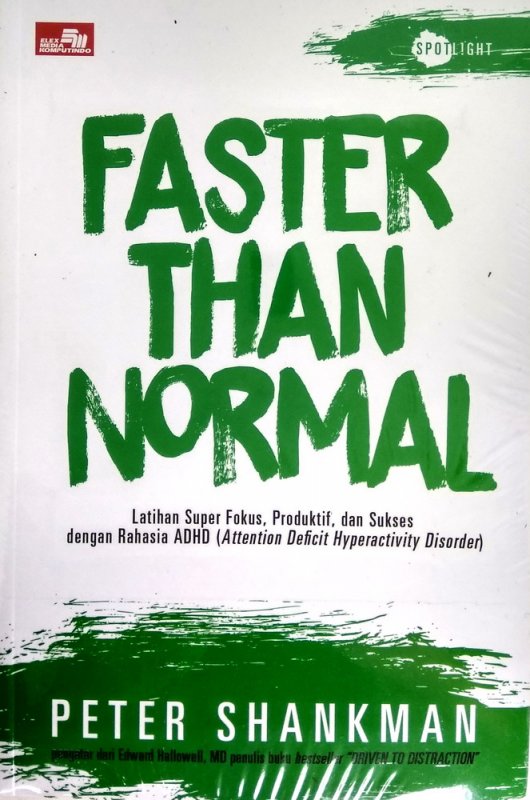 Cover Buku Faster Than Normal