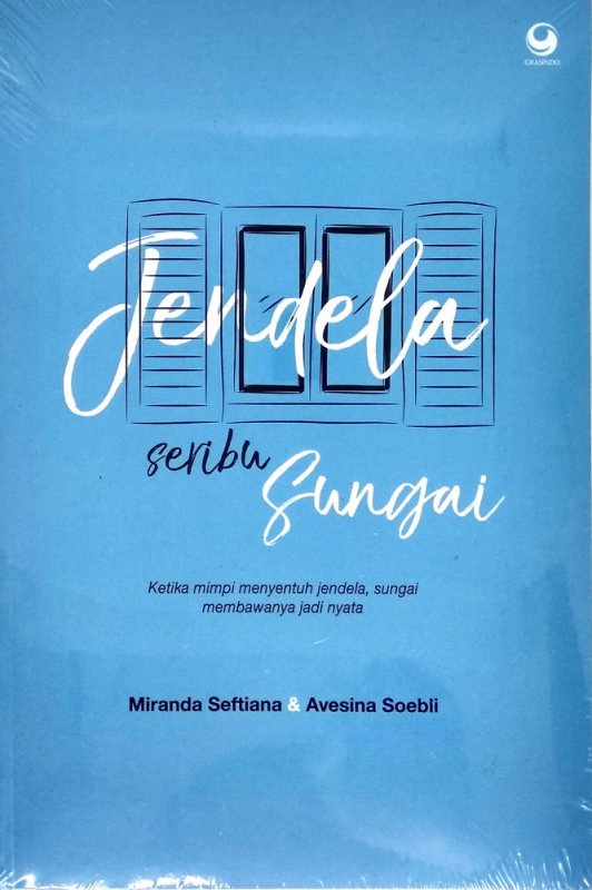Cover Buku Jendela Seribu Sungai