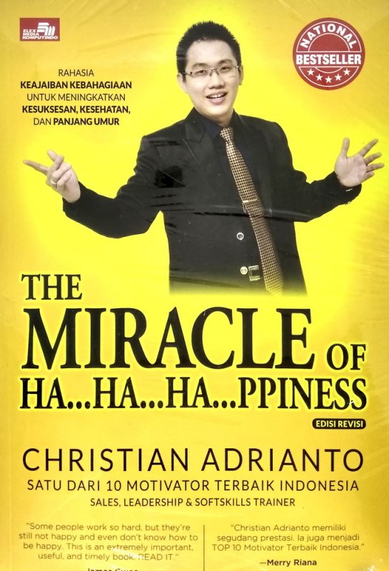 Cover Buku The Miracle of Happiness Edisi revisi