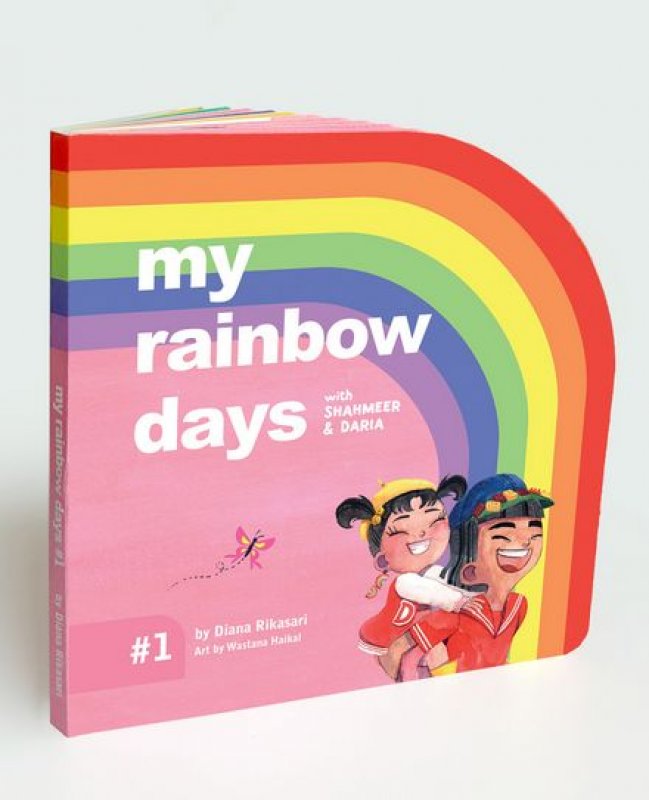 Cover Buku My Rainbow Days With Shahmeer & Daria #1 (Board book)