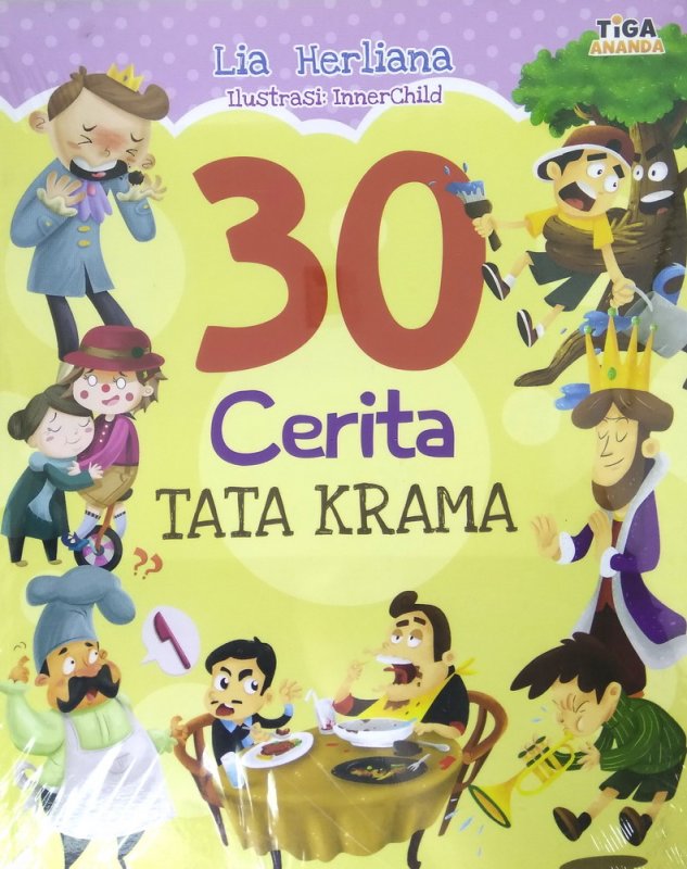 Cover Buku 30 Cerita Tata Krama
