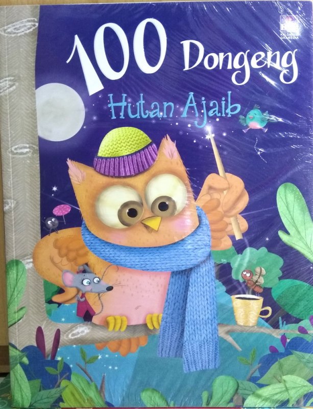 Cover Buku 100 Dongeng Hutan Ajaib