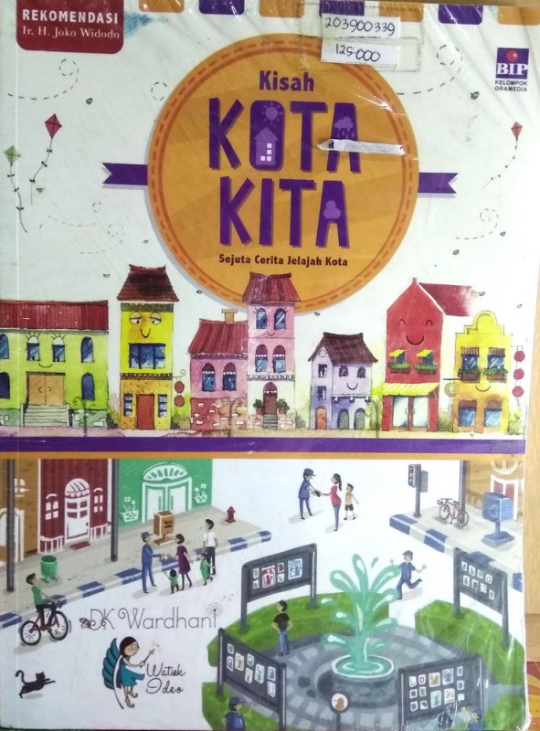 Cover Buku Kisah Kota Kita: Sejuta Cerita Jelajah Kota