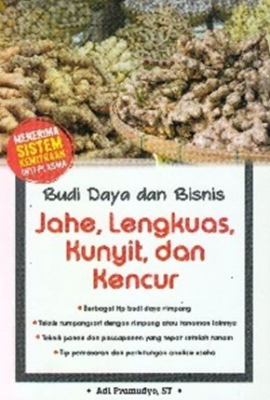 Cover Buku BUDI DAYA DAN BISNIS JAHE, LENGKUAS, KUNYIT, DAN KENCUR (Promo Best Book)