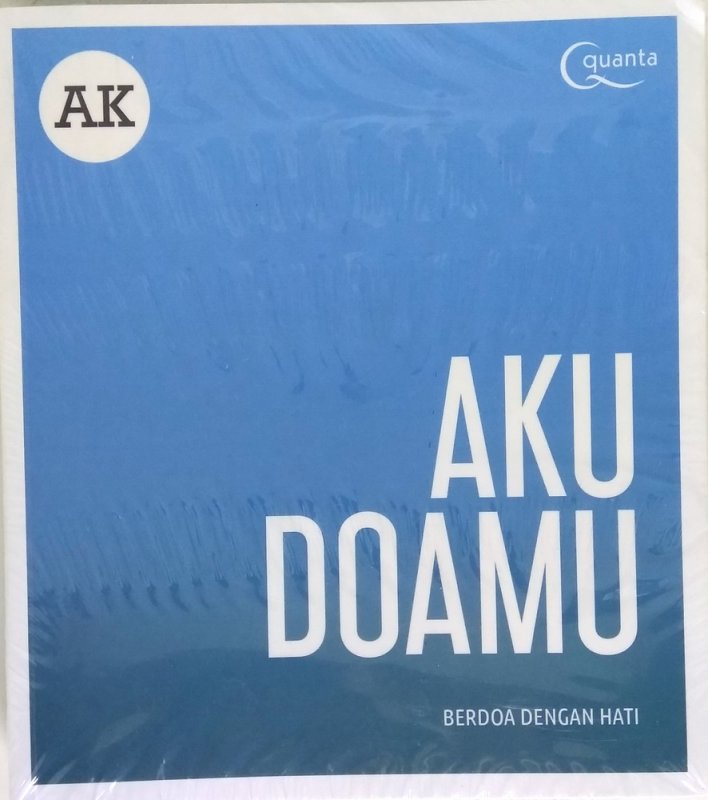 Cover Buku Aku Doamu - Cover 2018